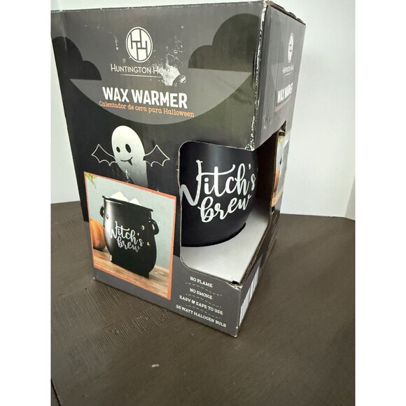 Huntington Home Witches Brew Cauldron Wax Warmer ~ New In Box - Picture 1 of 6